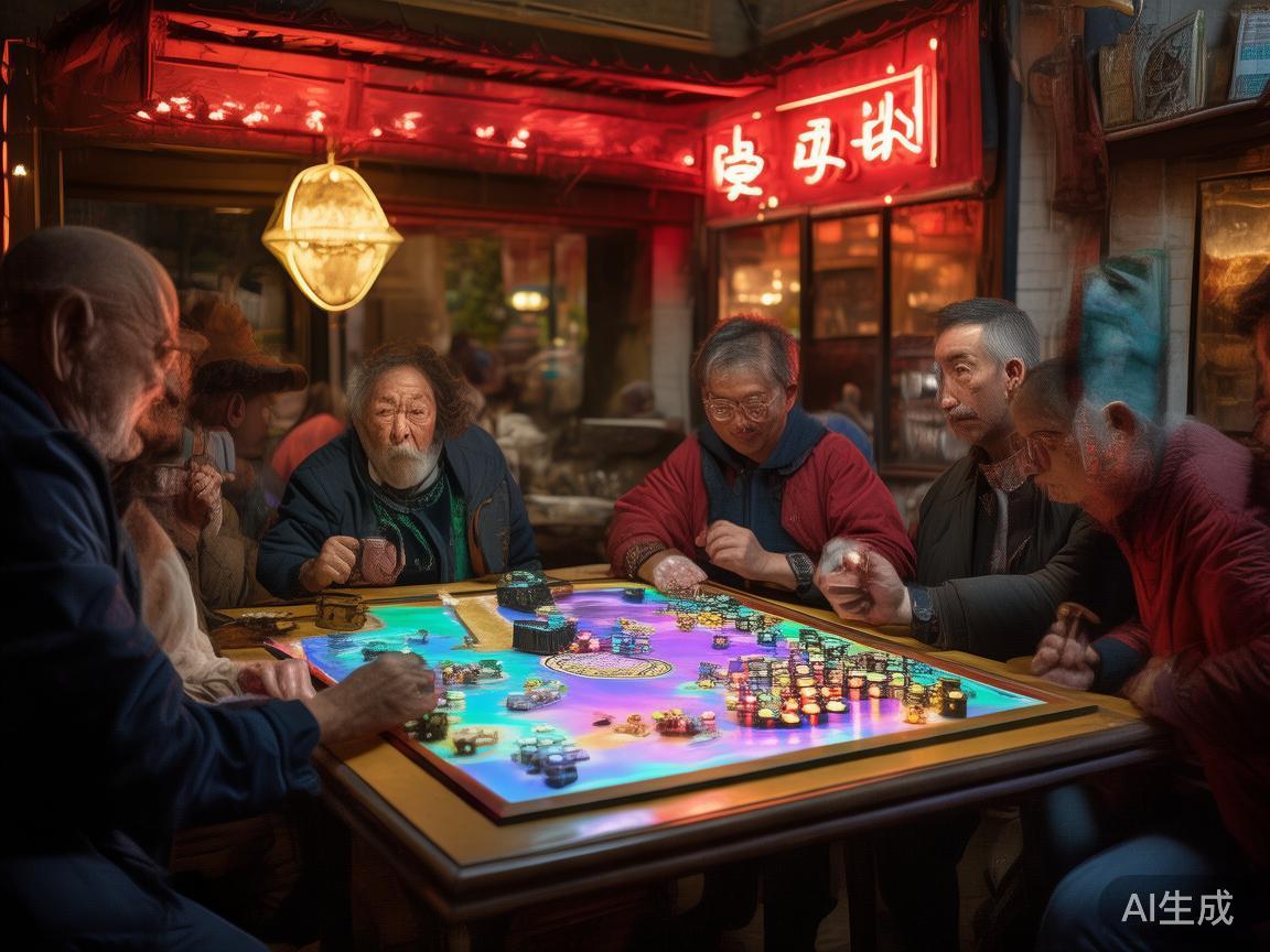 麻将作为传统棋牌游戏的代表，其策略性和互动性极高。